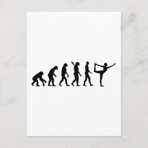 Evolution Yoga Postcard