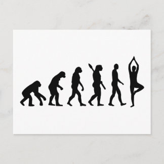 Evolution Yoga Postcard