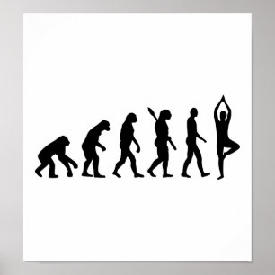 Evolution Yoga Poster