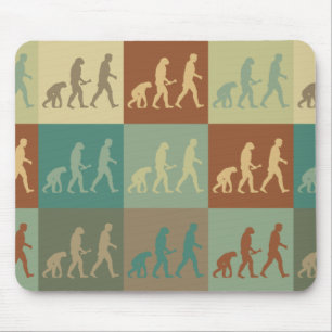 Evolutionary Biology Pop Art Mouse Mat