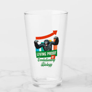 Evolutionary Biology Primate Humour Glass