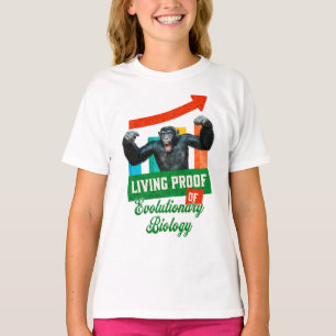 Evolutionary Biology Primate Humour T-Shirt