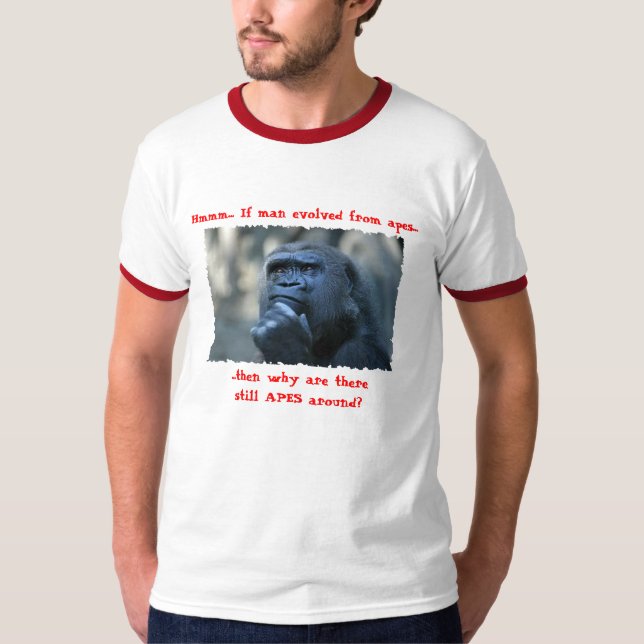 Evolutionary Question T-Shirt (Front)