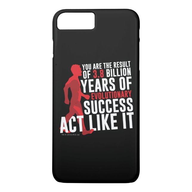 Evolutionary Success Case-Mate iPhone Case (Back)