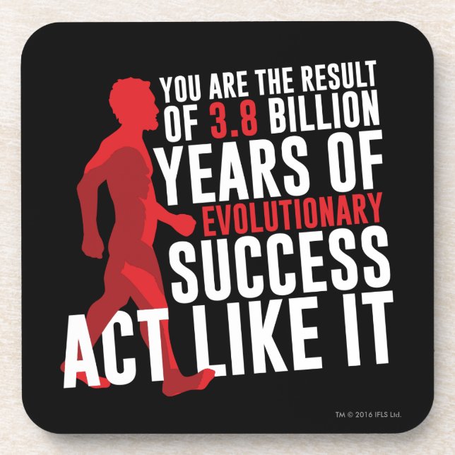 Evolutionary Success Coaster (Front)