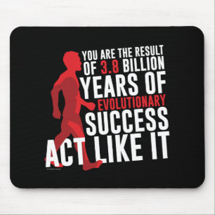 Evolutionary Success Mouse Mat