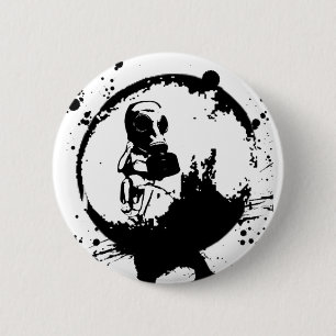 "Evolve" 6 Cm Round Badge