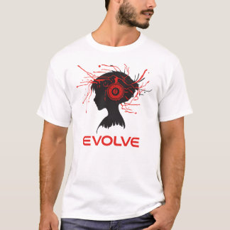 Evolve – Artificial Intelligence Cyberpunk T-Shirt