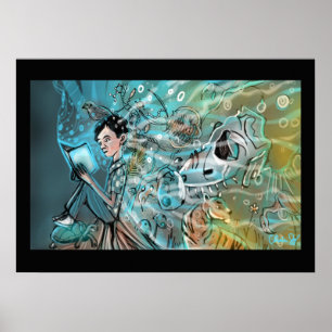 Evolve Illustration Print by Chris Jay