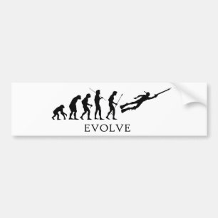 Evolve Spearfishing Bumper Sticker