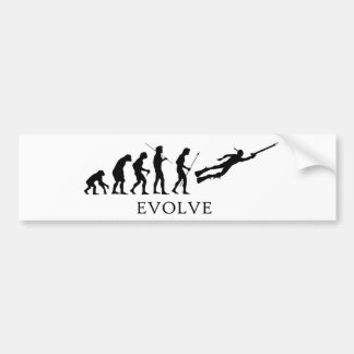 Evolve Spearfishing Bumper Sticker