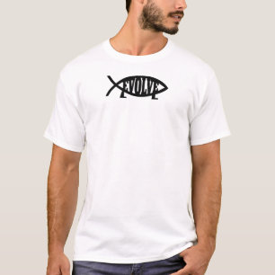 EVOLVE T-SHIRT SMALL funny evolution science athei
