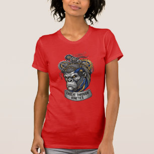 Evolve Through Kinetics Cybernetic Mechanical Gori T-Shirt