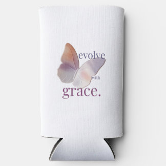Evolve with Grace Themed Seltzer Can Cooler
