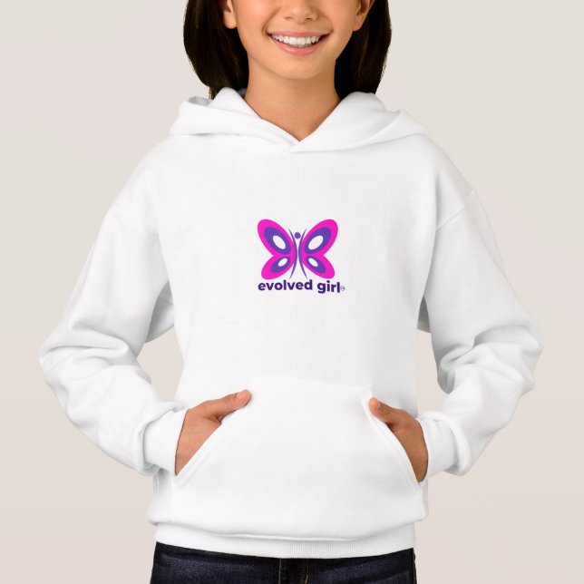 Evolved Girl Hoodie (Youth) (Front)