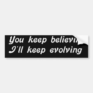 Evolving Bumper Sticker