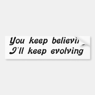 Evolving Bumper Sticker