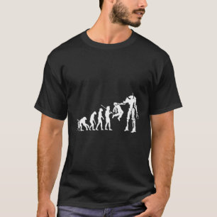 Evolving Future - Humans And Robots Dystopian Tech T-Shirt