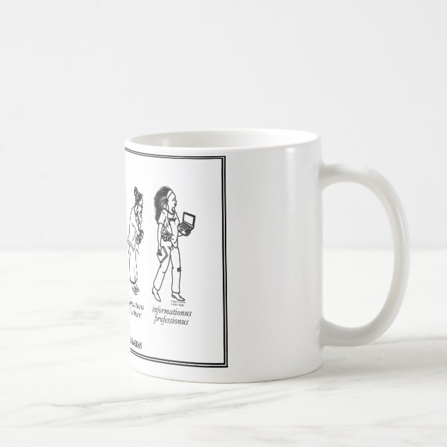 Evolving Librarian Mug (Right)