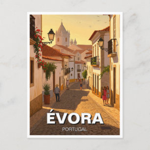 Evora Évora Portugal Travel Postcard