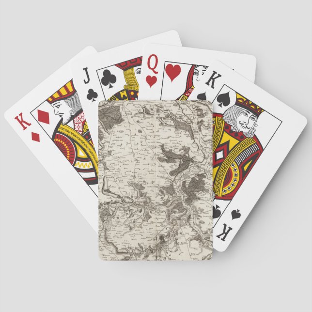 Evreux, Dreux Playing Cards (Back)