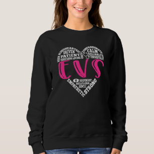 Evs Nurse Love Nursing Students Cna Rn Life Nurse Sweatshirt