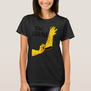 EW Germs Spray   Women Cleaning Team   T-Shirt