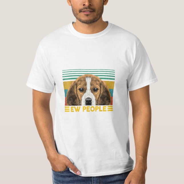 Ew People Beagle T-Shirt (Front)