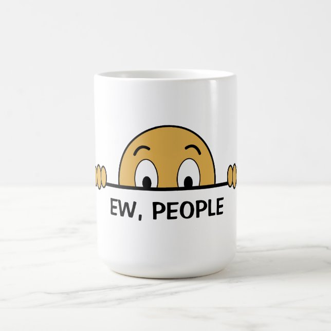 Ew People Big Coffee Mug (Center)