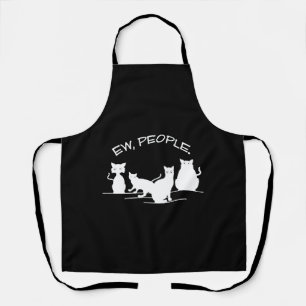 Ew People Cat Apron