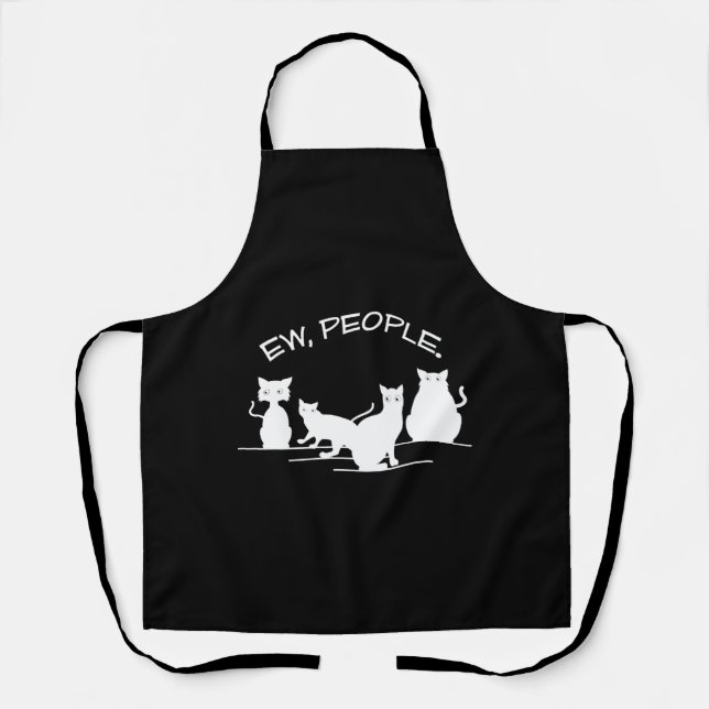 Ew People Cat Apron (Front)