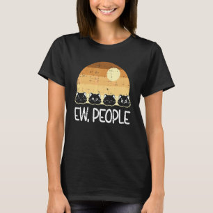 Ew People Cat Black History Month Cute Blm Melanin T-Shirt