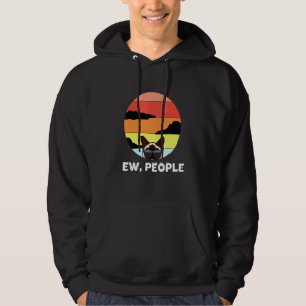 Ew People Cat Siamese Cat Hoodie
