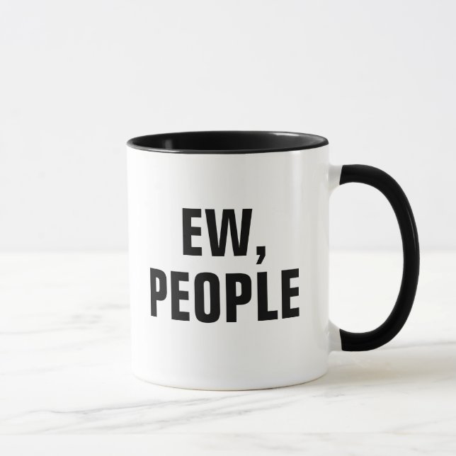 EW, PEOPLE COFFEE MUG (Right)