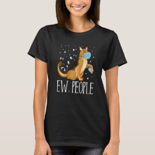 Ew People Dog With A Mask Doge Pet T-Shirt