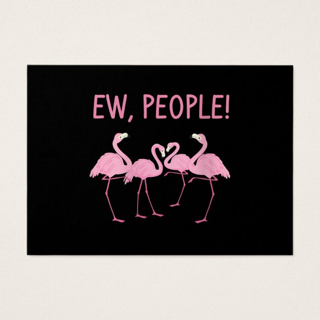 Ew People Flamingo Social Distancing Tropical (Front)