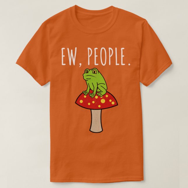 Ew People Frog T-Shirt (Design Front)