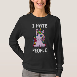 Ew People I Hate People Antisocial Eww People Unic T-Shirt