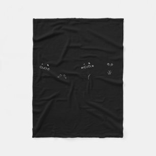 Ew People Retro Cat Funny Introvert Vintage Cat Lo Fleece Blanket