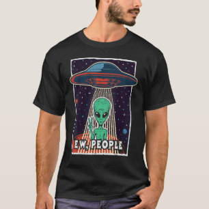 Ew People Ufo Alien T-Shirt
