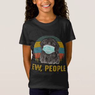 Ew People Vintage Retro Newfoundland Dog Gift T-Shirt