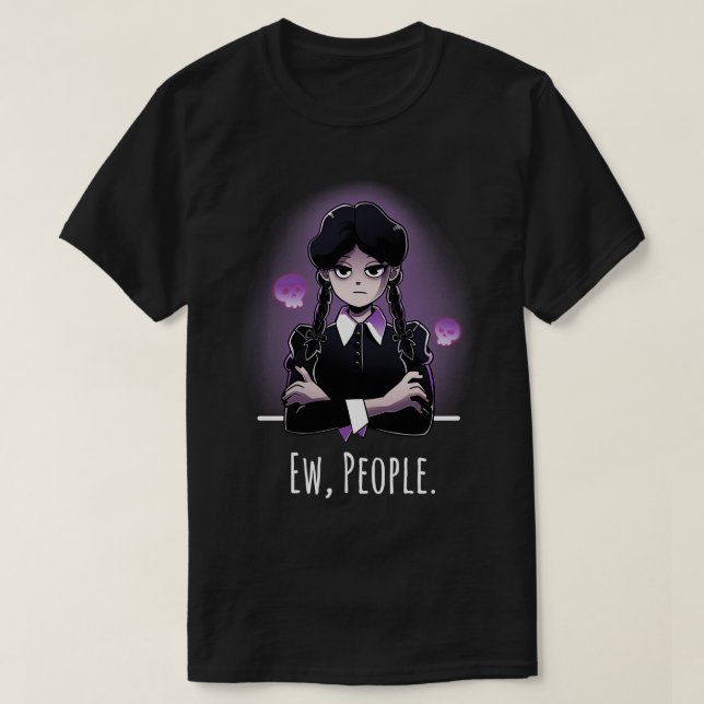 Ew People Wednesday T-Shirt (Design Front)