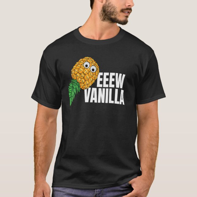 Ew Vanilla   Swinger Upside Down Pineapple Men Wom T-Shirt (Front)