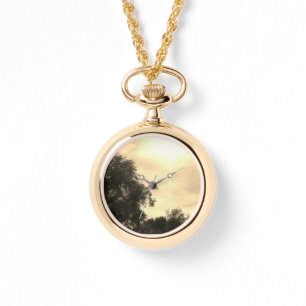 eWatch Watch NECKLACE WOMEN'S COOL ECO STYLE