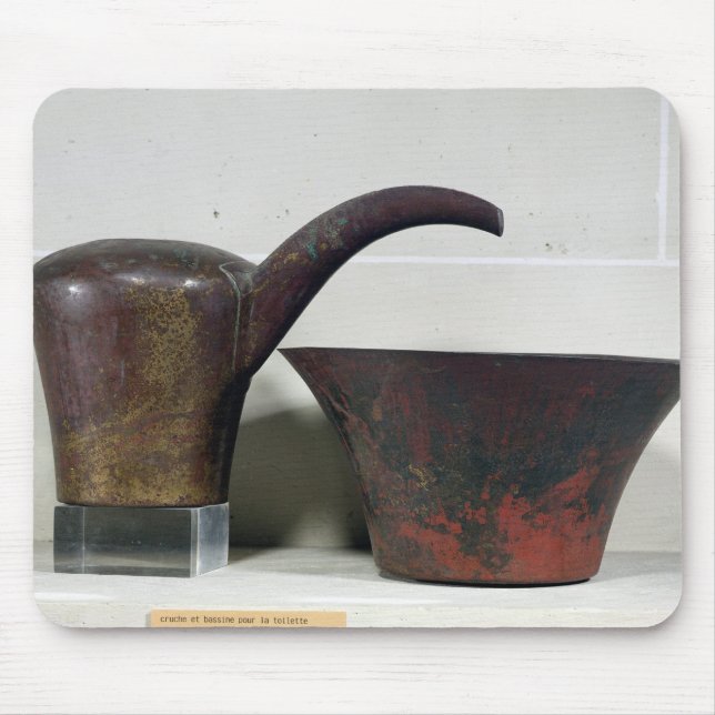 Ewer and basin (copper) mouse mat (Front)