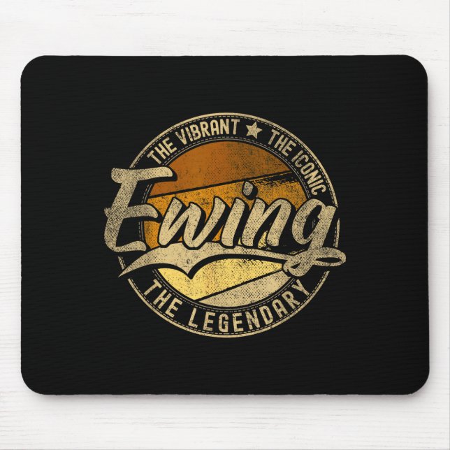 Ewing Nj _ New Jersey _ Vintage Distressed  Mouse Mat (Front)