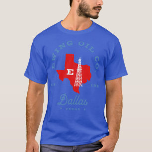 Ewing Oil Co Est 1930 Dallas Texas T-Shirt