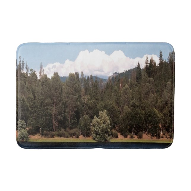 Ewing Reservoir in Spring....... Bath Mat (Front)