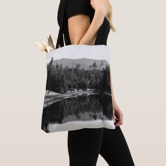 Ewing Reservoir.... Tote Bag (Close Up)