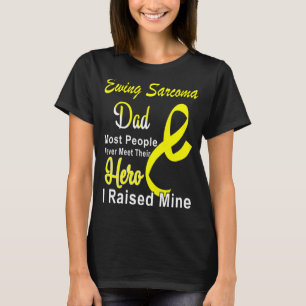 Ewing Sarcoma Awareness Dad Yellow Ribbon Father S T-Shirt